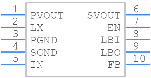 SY20466QMC - Silergy - PCB symbol