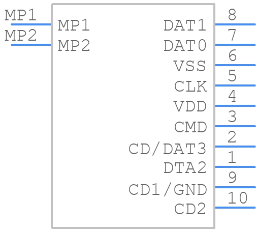 112I-TDAR-R - ATTEND - PCB symbol