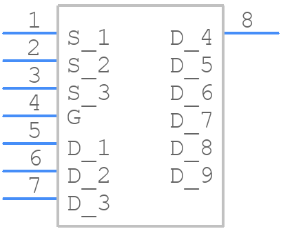 STL115N8F8AG - STMicroelectronics - PCB symbol