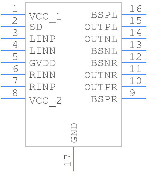 cs3808eo - SEMICO - PCB symbol