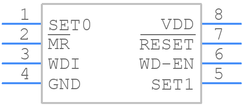 TPS35CA38GACDDFRQ1 - Texas Instruments - PCB symbol