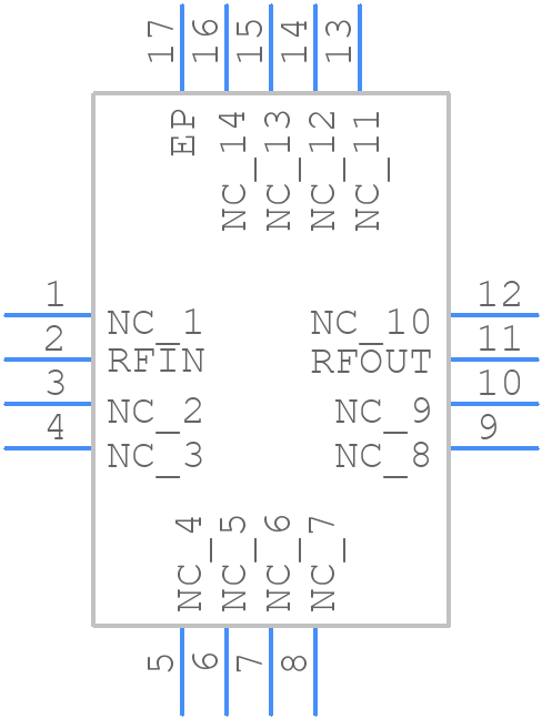 MADL-011143 - MACOM - PCB symbol