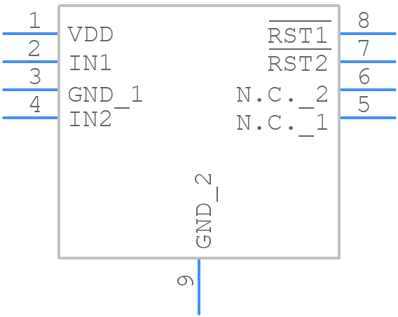 MAX16193BATA01+ - Analog Devices - PCB symbol