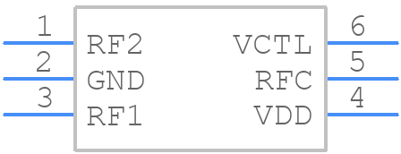 SKY5A2108 - Skyworks - PCB symbol