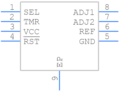 LTC2909IDDB-5#TRMPBF - Analog Devices - PCB symbol