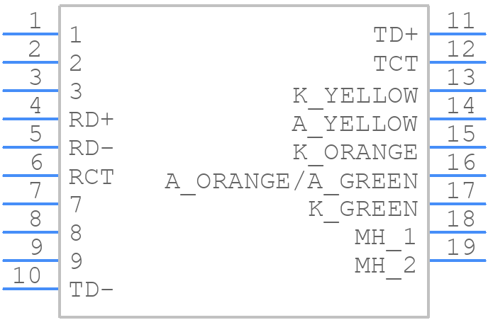 TMJK8513-7A98NL - Taoglas - PCB symbol