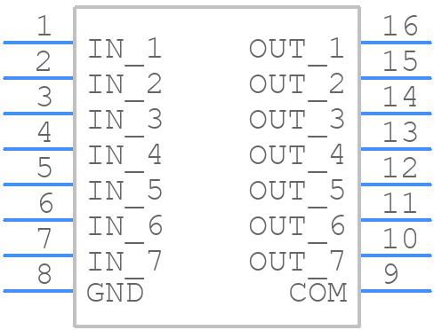 M38510/14103BEA - Microchip - PCB symbol