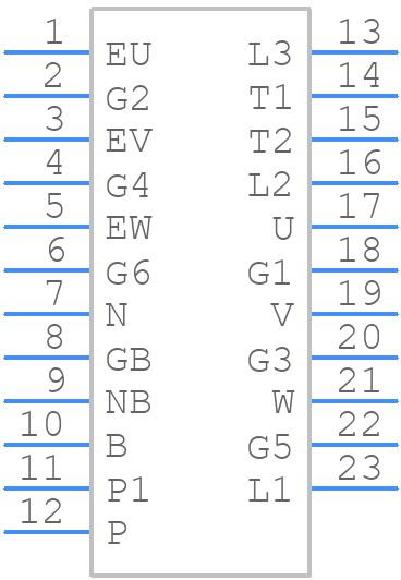 MIP30R65P2ML-BP - MCC - PCB symbol