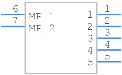 2492111-5 - TE Connectivity - PCB symbol