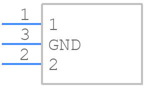 ECS-70K15A - ECS - PCB symbol