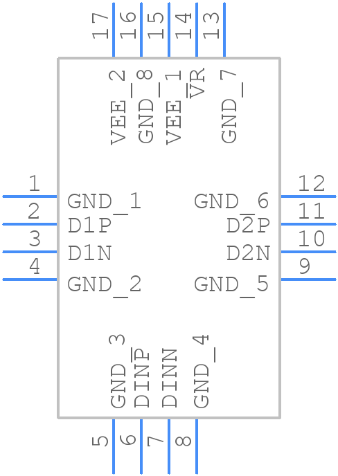 HMC720LP3ETR - Analog Devices - PCB symbol