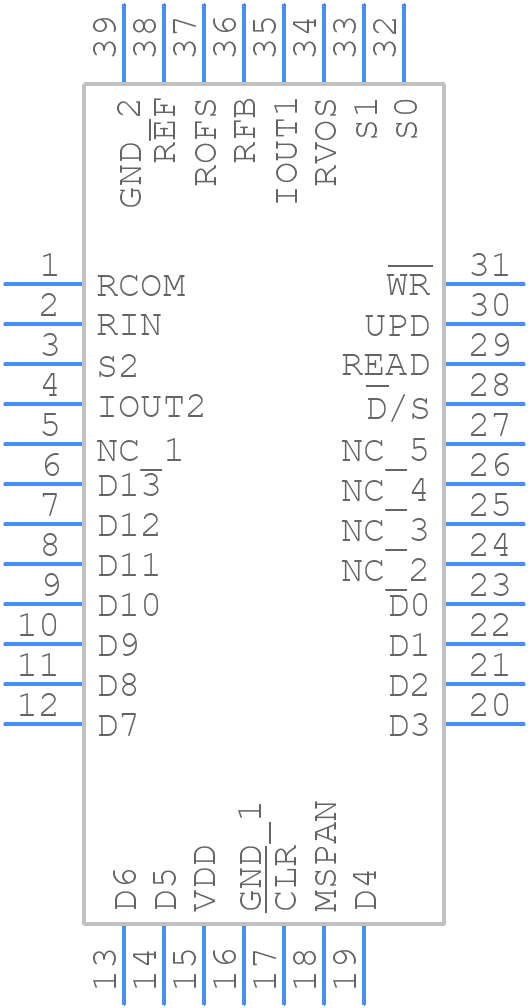LTC2751CUHF-14#PBF - Analog Devices - PCB symbol