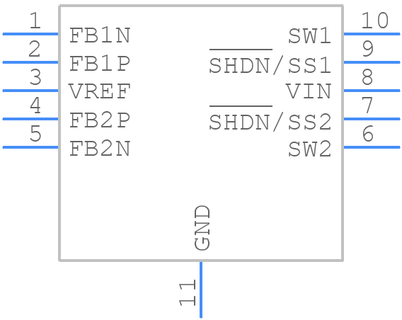ADPL31613CPZ-RL - Analog Devices - PCB symbol
