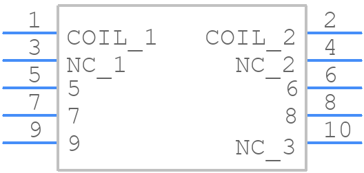 3602-05-52 - Coto Technology - PCB symbol