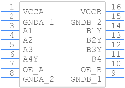 TXG4041QDBQRQ1 - Texas Instruments - PCB symbol
