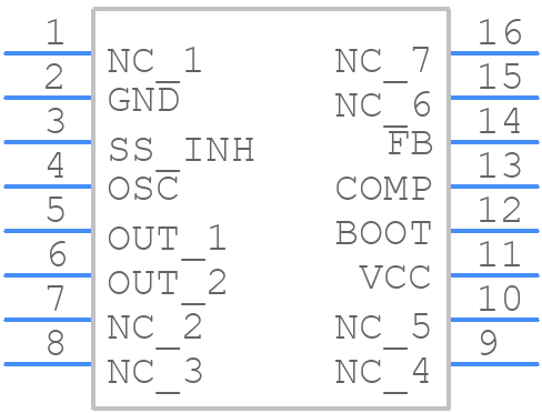 L4971D013TR - STMicroelectronics - PCB symbol