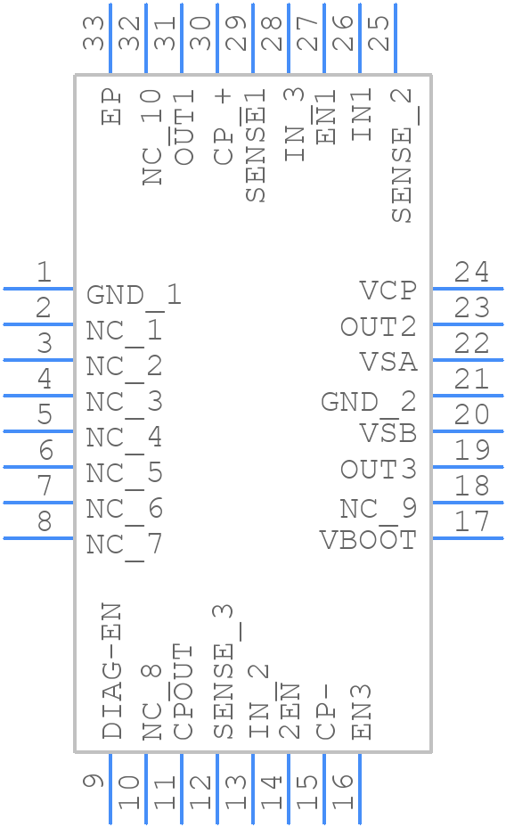 L6230Q - STMicroelectronics - PCB symbol