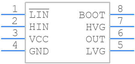 L6398D - STMicroelectronics - PCB symbol