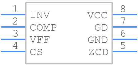 L6565DTR - STMicroelectronics - PCB symbol