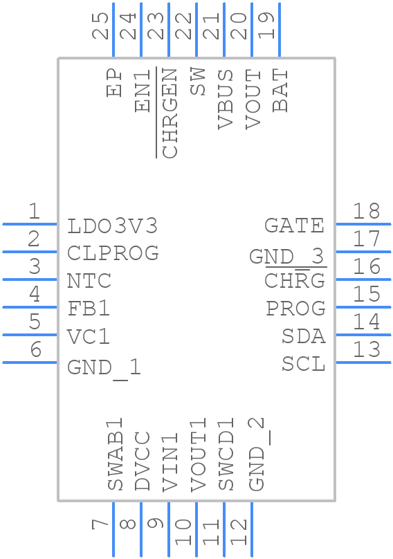 LTC3567EUF#PBF - Analog Devices - PCB symbol