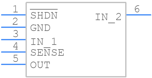 LT3015MPQ-2.5#PBF - Analog Devices - PCB symbol