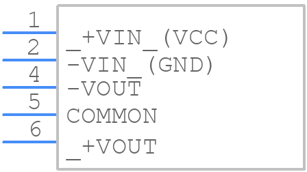 TBA 2-0521 - Traco Power - PCB symbol