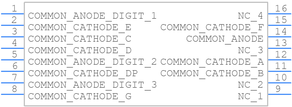 LTC-4624JS - Lite-On - PCB symbol