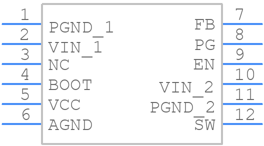 LMR34215FSC5RNXTQ1 - Texas Instruments - PCB symbol