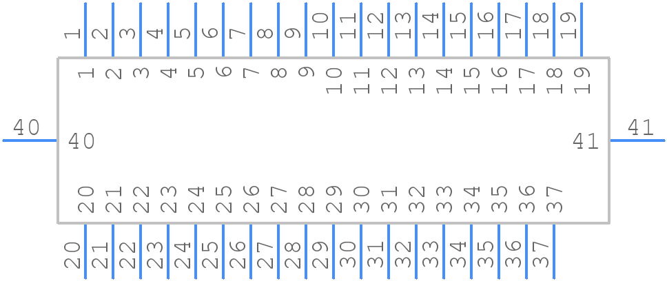 DC37P-1A7N-K87 - ITT CANNON - PCB symbol