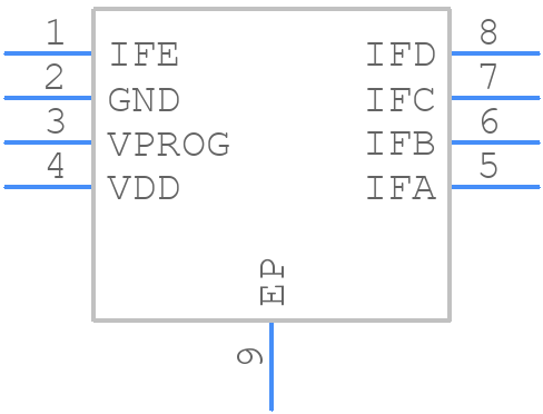 TLI49012E0001XTMA1 - Infineon - PCB symbol