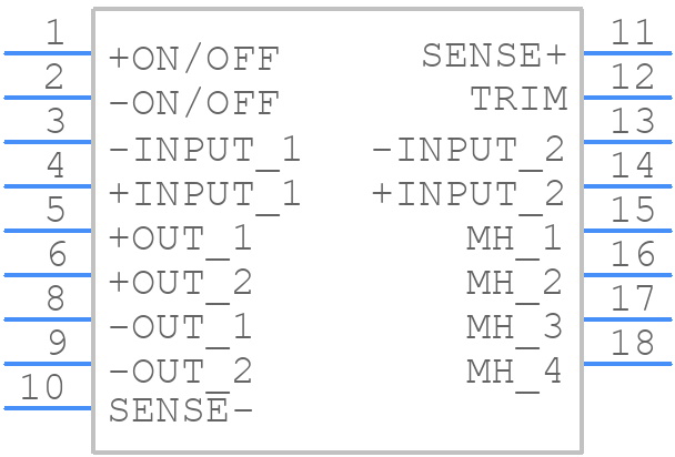 24S53.19FXW ROHS - CALEX - PCB symbol