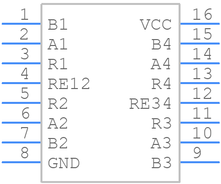 MXL83436E-ADA-R - MaxLinear, Inc. - PCB symbol