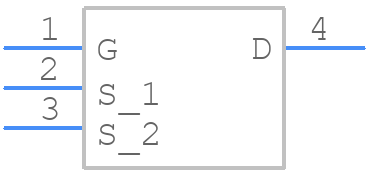 STH260N6F6-2 - STMicroelectronics - PCB symbol