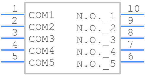 A6S-5102-H-R100 - OMRON Electronics - PCB symbol