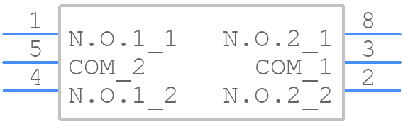 A6RS-102RS-R100 - OMRON Electronics - PCB symbol