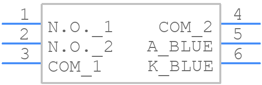 B3W-9002-B1C - OMRON Electronics - PCB symbol