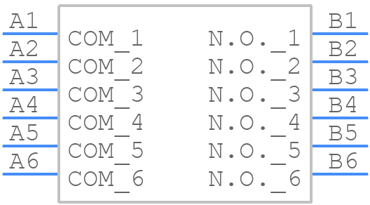 A6S-6101-H-R100 - OMRON Electronics - PCB symbol