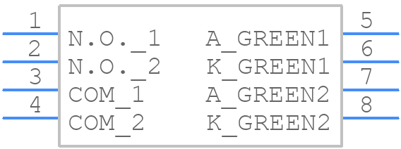 B3W-9002-G2C - OMRON Electronics - PCB symbol