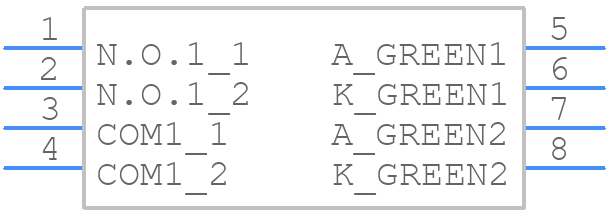 B3W-9002-G2G - OMRON Electronics - PCB symbol