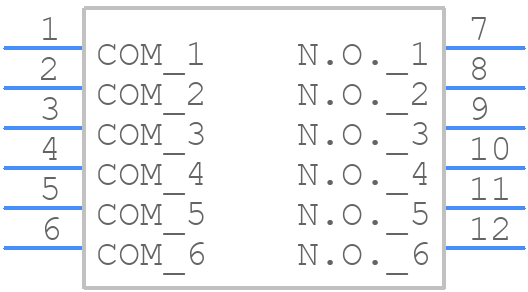 A6H-6102-R100 - OMRON Electronics - PCB symbol