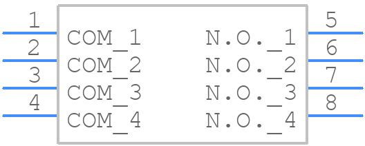 A6H-4101-R100 - OMRON Electronics - PCB symbol