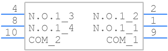 A6KS-102RF-R100 - OMRON Electronics - PCB symbol