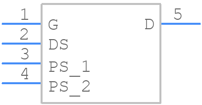 STL45N65M5 - STMicroelectronics - PCB symbol