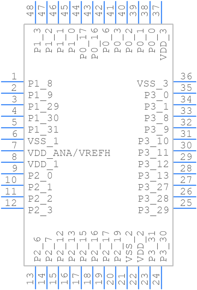 MCXA344VLF - NXP - PCB symbol