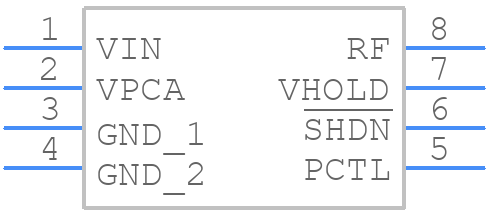 LTC4402-1EMS8#PBF - Analog Devices - PCB symbol