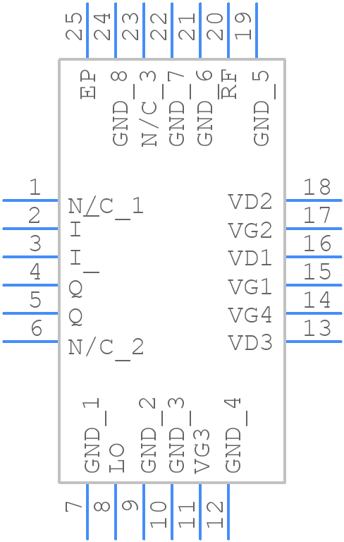 MAUC-011009-000SMB - MACOM - PCB symbol