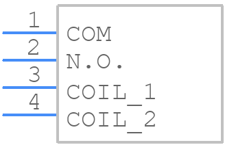 HF49FD/024-1H12F - Hongfa - PCB symbol
