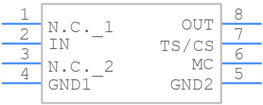 ISSI20B02FXUMA1 - Infineon - PCB symbol