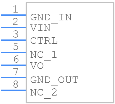 VCB4812SO-6WR3 - Mornsun Power - PCB symbol