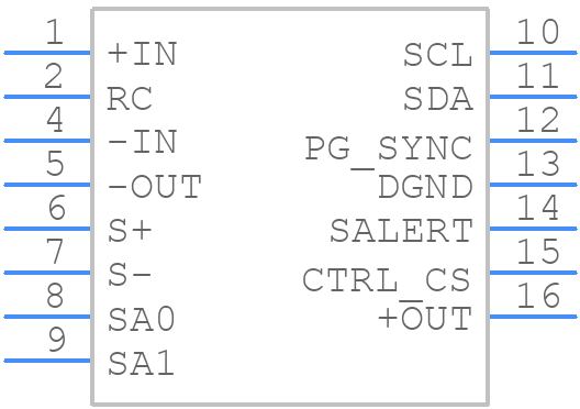 BMR4540000/002 - Flex Power Modules - PCB symbol
